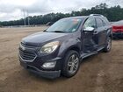 2016 Chevrolet Equinox Ltz Gray vin: 2GNALDEKXG6244521