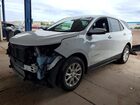 2018 Chevrolet Equinox Lt White vin: 2GNAXJEV5J6301292