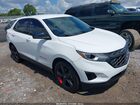2019 Chevrolet Equinox Lt White vin: 2GNAXLEX7K6104705