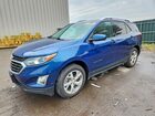 2020 Chevrolet Equinox Lt Синий vin: 2GNAXVEX4L6198054