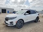 2022 Chevrolet Equinox Rs White vin: 2GNAXWEV0N6142295