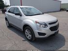 2017 Chevrolet Equinox Ls Серебряный vin: 2GNFLEEK3H6317855