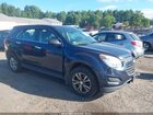2017 Chevrolet Equinox Ls Dark Blue vin: 2GNFLEEK7H6182685