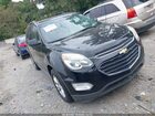 2016 Chevrolet Equinox Lt Черный vin: 2GNFLFE34G6325301