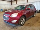 2017 Chevrolet Equinox Lt Burgundy vin: 2GNFLFEK6H6146153