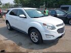 2016 Chevrolet Equinox Lt White vin: 2GNFLFEKXG6219720