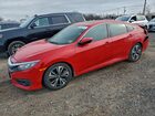 2017 Honda Civic Ex Red vin: 2HGFC1F34HH640424