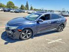 2017 Honda Civic Touring Black vin: 2HGFC1F91HH647478