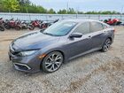 2019 Honda Civic Touring Gray vin: 2HGFC1F99KH104810