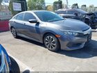 2017 Honda Civic Lx Gray vin: 2HGFC2F50HH561632