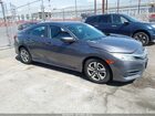 2017 Honda Civic Lx Gray vin: 2HGFC2F52HH538269