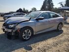 2018 Honda Civic Lx Silver vin: 2HGFC2F53JH525231