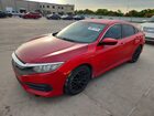 2018 Honda Civic Lx Red vin: 2HGFC2F54JH569951
