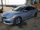 2017 Honda Civic Lx Silver vin: 2HGFC2F56HH572571