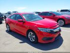 2018 Honda Civic Lx Red vin: 2HGFC2F57JH597680