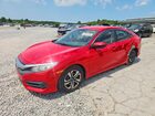 2016 Honda Civic Lx Red vin: 2HGFC2F59GH512685
