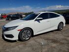 2016 Honda Civic Lx White vin: 2HGFC2F5XGH519502