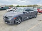 2021 Honda Civic Lx Gray vin: 2HGFC2F62MH555818