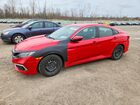 2019 Honda Civic Lx Red vin: 2HGFC2F67KH587984