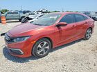2021 Honda Civic Lx Red vin: 2HGFC2F67MH555703