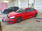 2018 Honda Civic Lx Red vin: 2HGFC2F68JH596093