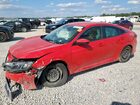 2019 Honda Civic Lx Red vin: 2HGFC2F68KH542844