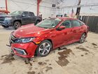 2021 Honda Civic Lx Red vin: 2HGFC2F69MH513243