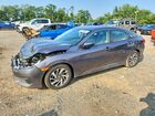 2017 Honda Civic Ex Gray vin: 2HGFC2F79HH530994
