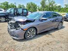 2017 Honda Civic Ex Gray vin: 2HGFC2F82HH530635