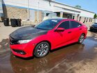 2019 Honda Civic Sport Красный vin: 2HGFC2F83KH593444