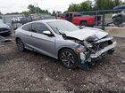 2017 Honda Civic Lx-p Серебряный vin: 2HGFC4B07HH308989