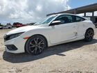 2019 Honda Civic Sport Белый vin: 2HGFC4B88KH302454