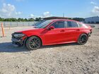 2022 Honda Civic Touring Red vin: 2HGFE1F96NH300606