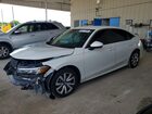 2022 Honda Civic Lx White vin: 2HGFE2F26NH523110