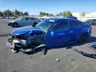 2022 Honda Civic Lx Blue vin: 2HGFE2F27NH528736