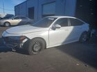 2025 Honda Civic Lx White vin: 2HGFE2F2XSH565260