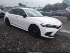 2023 Honda Civic Sport White vin: 2HGFE2F50PH544077