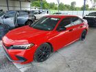 2022 Honda Civic Sport Red vin: 2HGFE2F52NH600906
