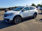 2021 Honda Cr-v Ex White vin: 2HKRW2H55MH682092