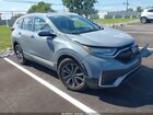 2021 Honda Cr-v Awd Touring Gray vin: 2HKRW2H90MH653490