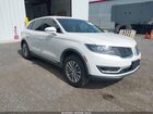 2017 Lincoln Mkx Select White vin: 2LMPJ6KR2HBL49696