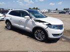 2016 Lincoln Mkx Reserve Белый vin: 2LMPJ8LR0GBL53660