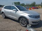 2016 Lincoln Mkx Reserve Silver vin: 2LMTJ8LR7GBL71555