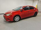2016 Toyota Corolla Le Red vin: 2T1BURHE1GC677401