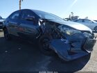 2019 Toyota Corolla Le Gray vin: 2T1BURHE1KC182351