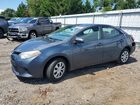 2016 Toyota Corolla L Blue vin: 2T1BURHE3GC601890