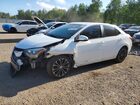 2016 Toyota Corolla L White vin: 2T1BURHE3GC731295