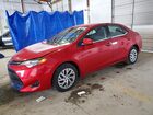 2017 Toyota Corolla L Red vin: 2T1BURHE3HC865273