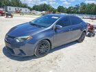 2016 Toyota Corolla Le Blue vin: 2T1BURHE4GC642948