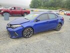 2019 Toyota Corolla Se Синий vin: 2T1BURHE4KC219179
